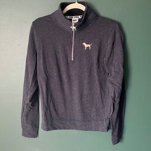 Quarter Zip with fleece neckline